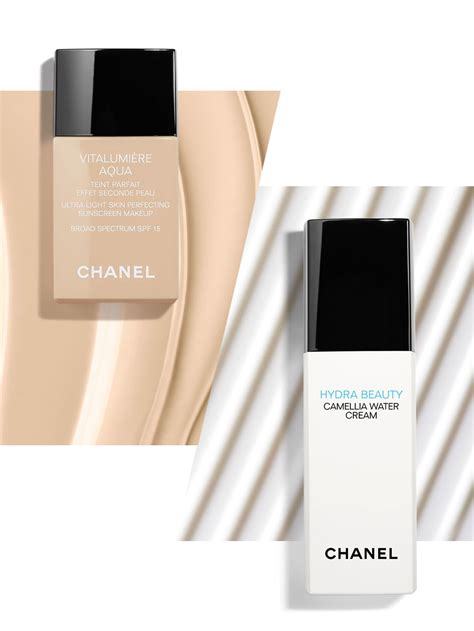 chanel aqualumiere foundation for oily skin|chanel vitalumière sunscreen.